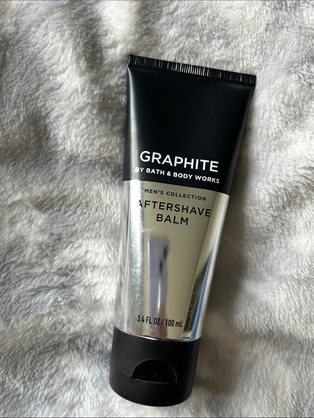 Bath & Body Works Graphite Aftershave Balm — Black & Silver